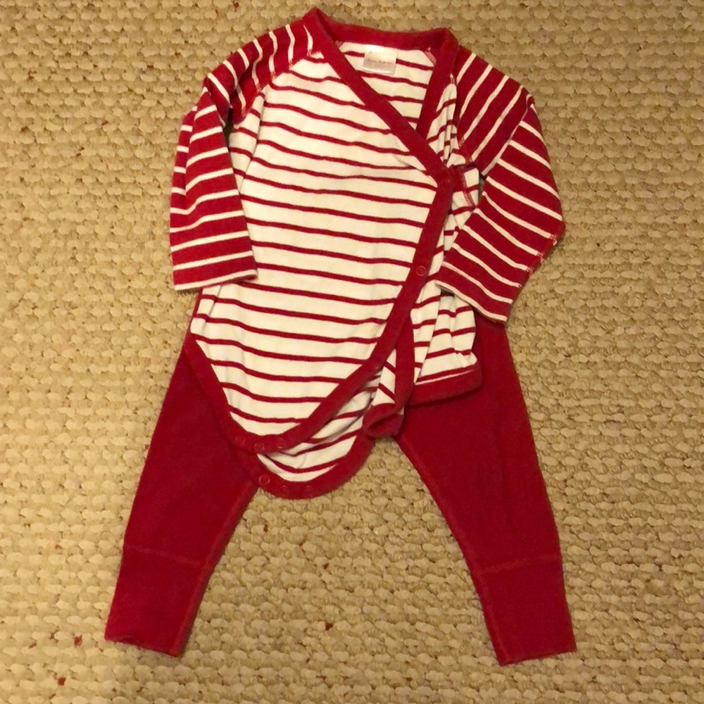 Hanna Andersson 80 Baby Basics Wiggle Set